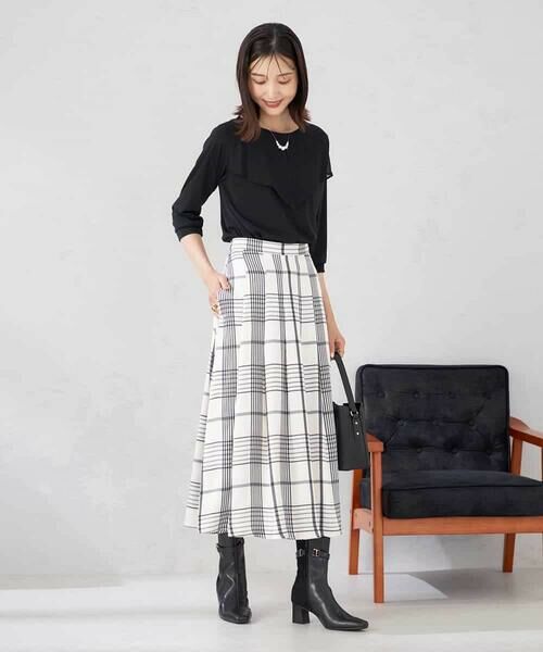 a.v.v / アー・ヴェ・ヴェ カットソー | シアーラッフルトップス | 詳細28