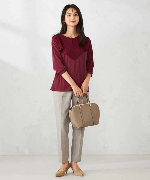 a.v.v / アー・ヴェ・ヴェ カットソー | シアーラッフルトップス | 詳細5