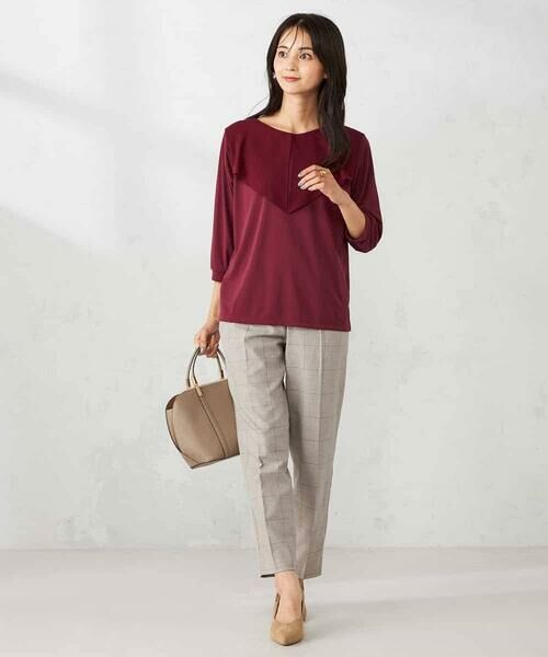 a.v.v / アー・ヴェ・ヴェ カットソー | シアーラッフルトップス | 詳細6