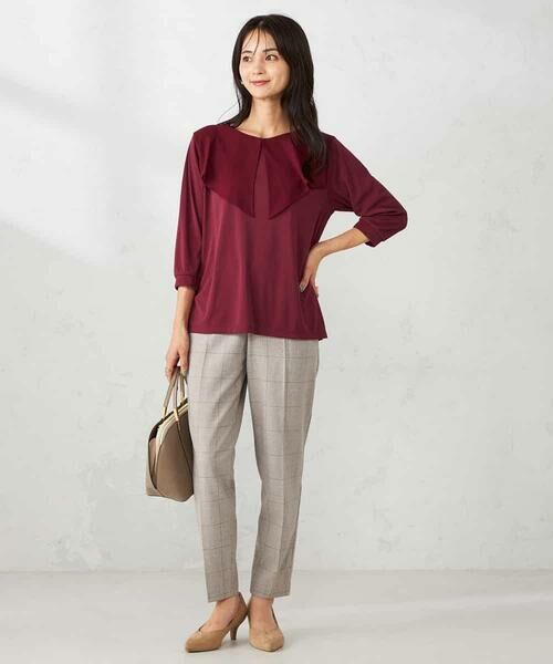 a.v.v / アー・ヴェ・ヴェ カットソー | シアーラッフルトップス | 詳細7