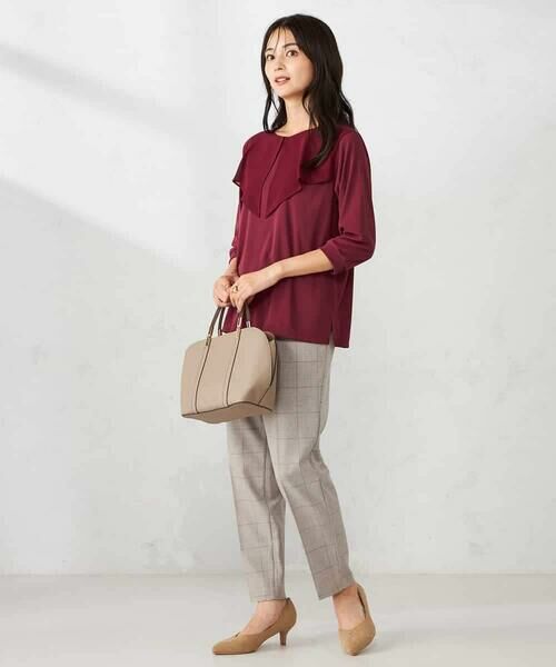 a.v.v / アー・ヴェ・ヴェ カットソー | シアーラッフルトップス | 詳細8