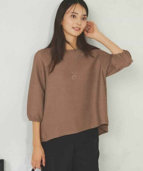 a.v.v / アー・ヴェ・ヴェ カットソー | ピンタックボーダークロップドトップス | 詳細15