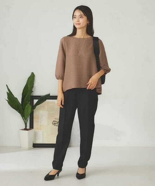 a.v.v / アー・ヴェ・ヴェ カットソー | ピンタックボーダークロップドトップス | 詳細20