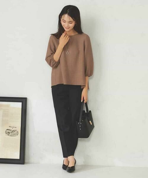 a.v.v / アー・ヴェ・ヴェ カットソー | ピンタックボーダークロップドトップス | 詳細24