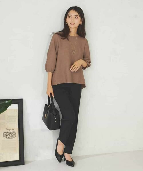 a.v.v / アー・ヴェ・ヴェ カットソー | ピンタックボーダークロップドトップス | 詳細25