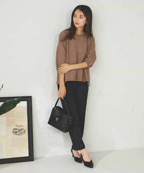 a.v.v / アー・ヴェ・ヴェ カットソー | ピンタックボーダークロップドトップス | 詳細26