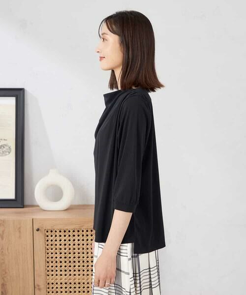 a.v.v / アー・ヴェ・ヴェ カットソー | ドレープネックトップス | 詳細17