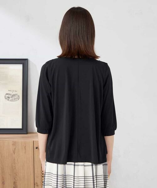 a.v.v / アー・ヴェ・ヴェ カットソー | ドレープネックトップス | 詳細18