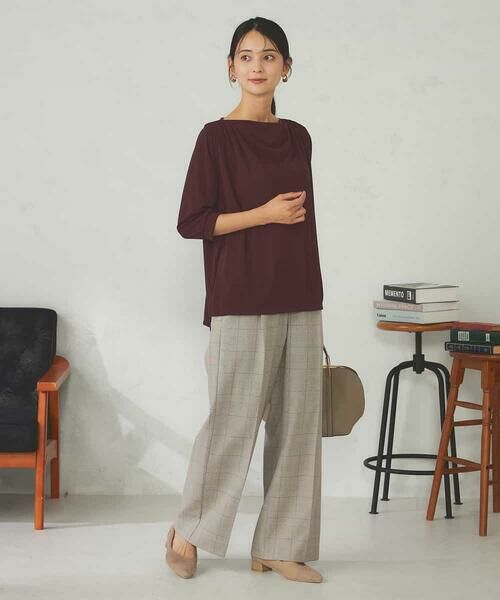 a.v.v / アー・ヴェ・ヴェ カットソー | ドレープネックトップス | 詳細9