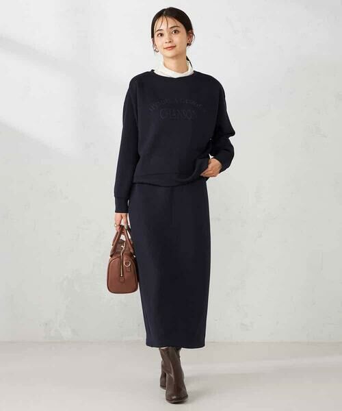 a.v.v / アー・ヴェ・ヴェ スウェット | 刺繍ロゴショートダンボールスウェット | 詳細11