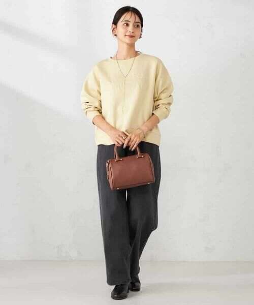 a.v.v / アー・ヴェ・ヴェ スウェット | 刺繍ロゴショートダンボールスウェット | 詳細5