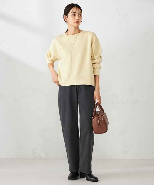 a.v.v / アー・ヴェ・ヴェ スウェット | 刺繍ロゴショートダンボールスウェット | 詳細7