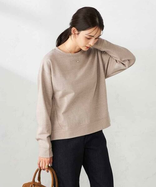 a.v.v / アー・ヴェ・ヴェ スウェット | ラメ裏毛プルオーバー | 詳細1