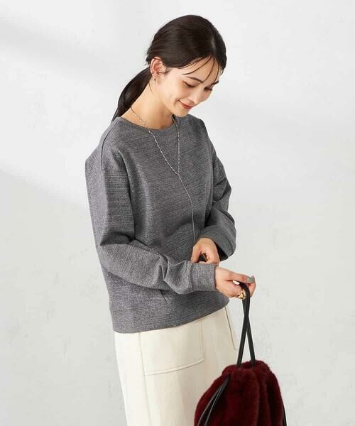 a.v.v / アー・ヴェ・ヴェ スウェット | ラメ裏毛プルオーバー | 詳細13