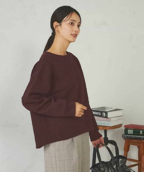 a.v.v / アー・ヴェ・ヴェ カットソー | フクレジャガードクロップドトップス | 詳細2