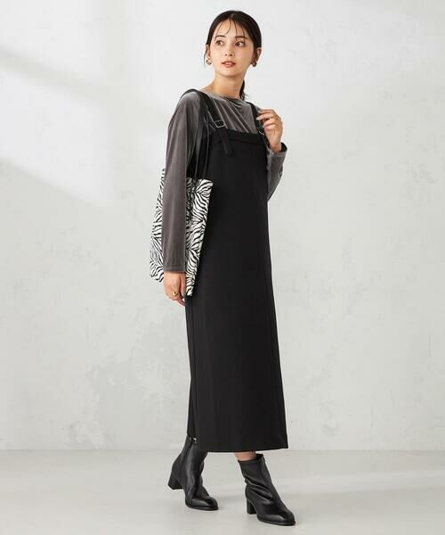 a.v.v / アー・ヴェ・ヴェ カットソー | ギャザーベロアトップス | 詳細16