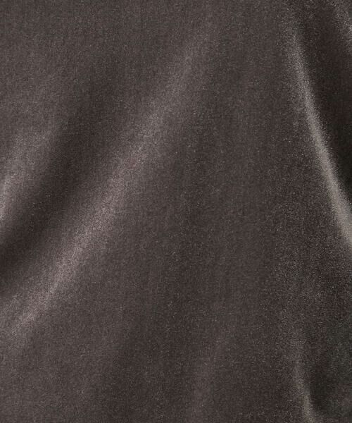 a.v.v / アー・ヴェ・ヴェ カットソー | ギャザーベロアトップス | 詳細23
