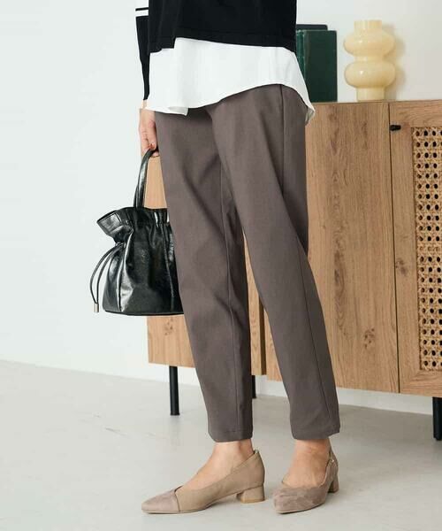 a.v.v / アー・ヴェ・ヴェ チノ・ワークパンツ | 裏起毛ハイパーストレッチスリムパンツ | 詳細2