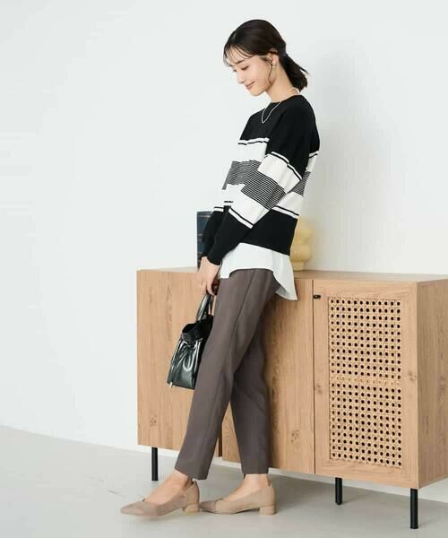 a.v.v / アー・ヴェ・ヴェ チノ・ワークパンツ | 裏起毛ハイパーストレッチスリムパンツ | 詳細7