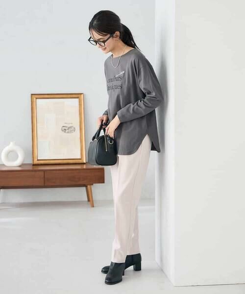 a.v.v / アー・ヴェ・ヴェ チノ・ワークパンツ | 【イージーケア/洗える/ストレッチ】裏起毛美ラクるイージーテーパードパンツ | 詳細10