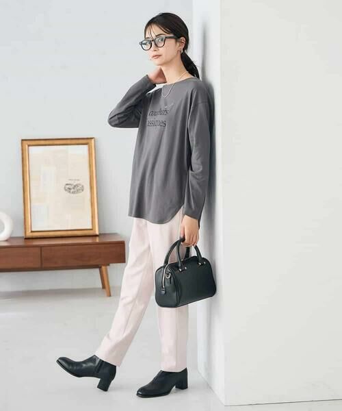 a.v.v / アー・ヴェ・ヴェ チノ・ワークパンツ | 【イージーケア/洗える/ストレッチ】裏起毛美ラクるイージーテーパードパンツ | 詳細11