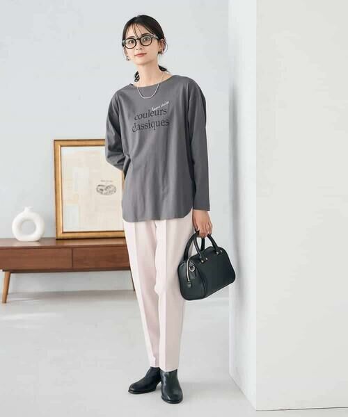 a.v.v / アー・ヴェ・ヴェ チノ・ワークパンツ | 【イージーケア/洗える/ストレッチ】裏起毛美ラクるイージーテーパードパンツ | 詳細13