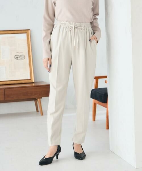 a.v.v / アー・ヴェ・ヴェ チノ・ワークパンツ | 【イージーケア/洗える/ストレッチ】裏起毛美ラクるイージーテーパードパンツ | 詳細20