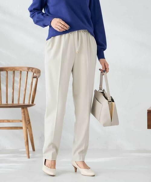 a.v.v / アー・ヴェ・ヴェ チノ・ワークパンツ | 【イージーケア/洗える/ストレッチ】裏起毛美ラクるイージーテーパードパンツ | 詳細27