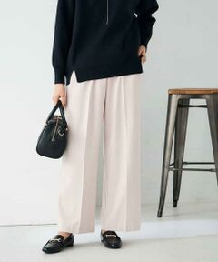 a.v.v / アー・ヴェ・ヴェ その他パンツ | 【イージーケア/洗える/ストレッチ】裏起毛美ラクるイージーワイドパンツ
