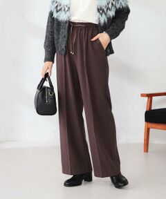 a.v.v / アー・ヴェ・ヴェ その他パンツ | 【イージーケア/洗える/ストレッチ】裏起毛美ラクるイージーワイドパンツ