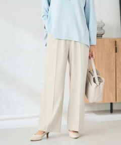 a.v.v / アー・ヴェ・ヴェ その他パンツ | 【イージーケア/洗える/ストレッチ】裏起毛美ラクるイージーワイドパンツ