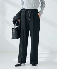 a.v.v / アー・ヴェ・ヴェ その他パンツ | 【イージーケア/洗える/ストレッチ】裏起毛美ラクるイージーワイドパンツ