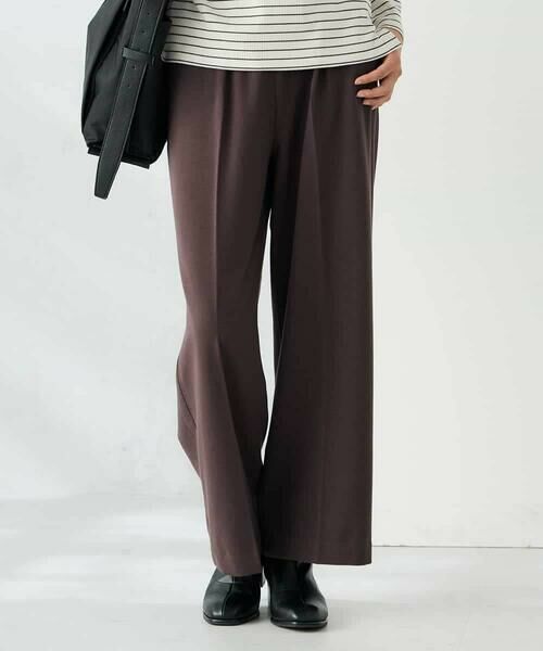 a.v.v / アー・ヴェ・ヴェ その他パンツ | 【イージーケア/洗える/ストレッチ】裏起毛美ラクるイージーワイドパンツ | 詳細12