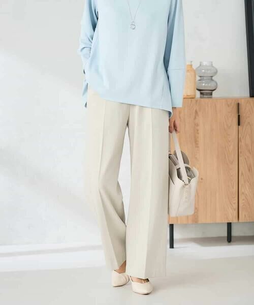 a.v.v / アー・ヴェ・ヴェ その他パンツ | 【イージーケア/洗える/ストレッチ】裏起毛美ラクるイージーワイドパンツ | 詳細19
