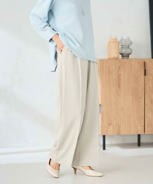 a.v.v / アー・ヴェ・ヴェ その他パンツ | 【イージーケア/洗える/ストレッチ】裏起毛美ラクるイージーワイドパンツ | 詳細20