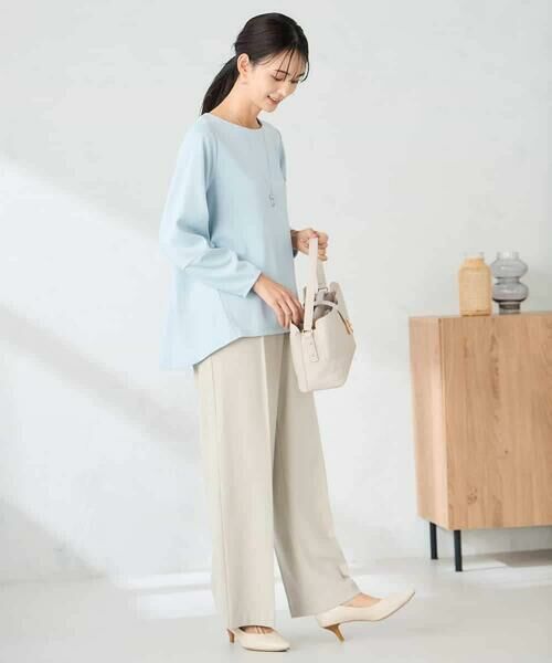 a.v.v / アー・ヴェ・ヴェ その他パンツ | 【イージーケア/洗える/ストレッチ】裏起毛美ラクるイージーワイドパンツ | 詳細24