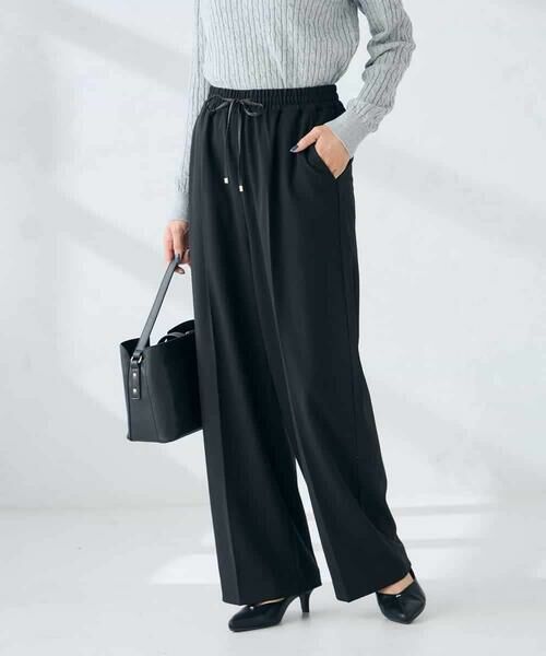 a.v.v / アー・ヴェ・ヴェ その他パンツ | 【イージーケア/洗える/ストレッチ】裏起毛美ラクるイージーワイドパンツ | 詳細27