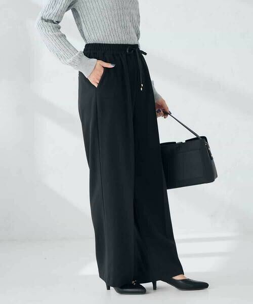 a.v.v / アー・ヴェ・ヴェ その他パンツ | 【イージーケア/洗える/ストレッチ】裏起毛美ラクるイージーワイドパンツ | 詳細28