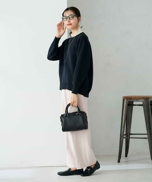 a.v.v / アー・ヴェ・ヴェ その他パンツ | 【イージーケア/洗える/ストレッチ】裏起毛美ラクるイージーワイドパンツ | 詳細4