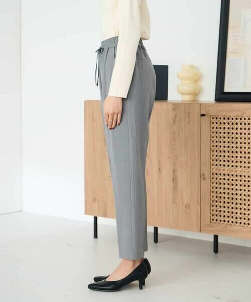 a.v.v / アー・ヴェ・ヴェ チノ・ワークパンツ | 【イージーケア/洗える/ストレッチ】裏起毛美ラクるイージーストライプテーパードパンツ | 詳細10