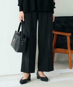 a.v.v / アー・ヴェ・ヴェ チノ・ワークパンツ | 【イージーケア/洗える/ストレッチ】裏起毛美ラクるスッキリ見えストレートパンツ