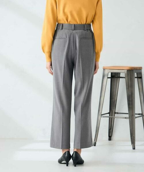 a.v.v / アー・ヴェ・ヴェ チノ・ワークパンツ | 【イージーケア/洗える/ストレッチ】裏起毛美ラクるスッキリ見えストレートパンツ | 詳細23