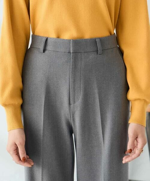 a.v.v / アー・ヴェ・ヴェ チノ・ワークパンツ | 【イージーケア/洗える/ストレッチ】裏起毛美ラクるスッキリ見えストレートパンツ | 詳細24