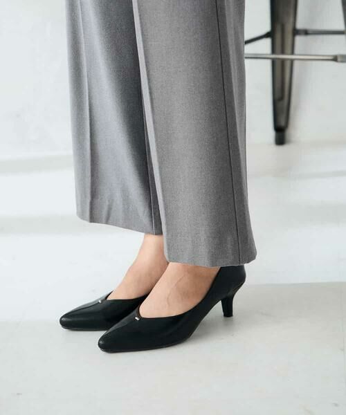 a.v.v / アー・ヴェ・ヴェ チノ・ワークパンツ | 【イージーケア/洗える/ストレッチ】裏起毛美ラクるスッキリ見えストレートパンツ | 詳細26