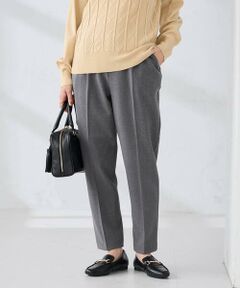a.v.v / アー・ヴェ・ヴェ チノ・ワークパンツ | 【イージーケア/洗える/ストレッチ】裏起毛美ラクるスッキリ見えテーパードパンツ