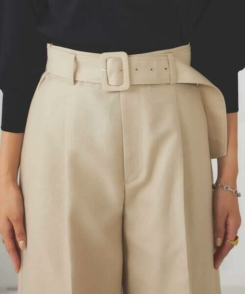 a.v.v / アー・ヴェ・ヴェ チノ・ワークパンツ | ベルテッドワイドパンツ | 詳細19