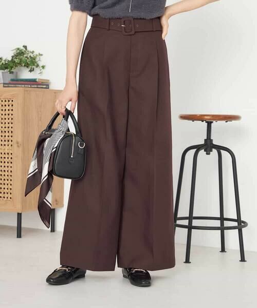 a.v.v / アー・ヴェ・ヴェ チノ・ワークパンツ | ベルテッドワイドパンツ | 詳細26