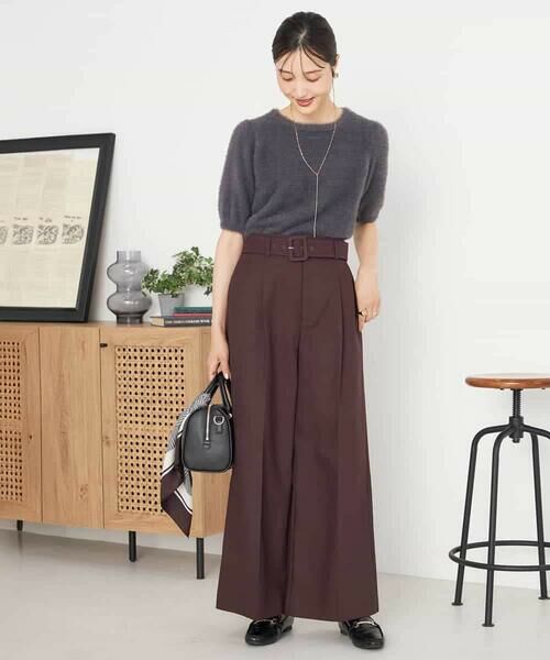 a.v.v / アー・ヴェ・ヴェ チノ・ワークパンツ | ベルテッドワイドパンツ | 詳細28