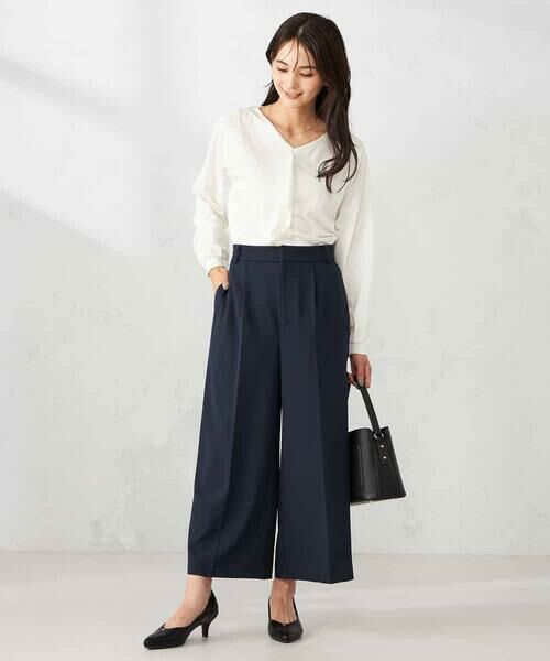 a.v.v / アー・ヴェ・ヴェ その他パンツ | 【洗える】クロップドパンツ | 詳細3