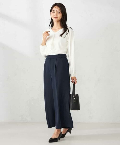 a.v.v / アー・ヴェ・ヴェ その他パンツ | 【洗える】クロップドパンツ | 詳細4